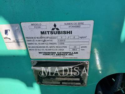 Caterpillar FG15N5-LE Forklift