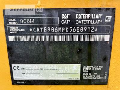 Caterpillar 906M Wheel Loader