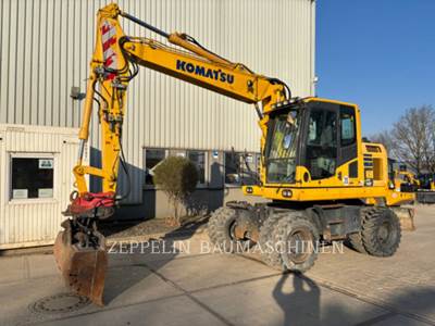 Komatsu PW148-10 Wheeled Excavator