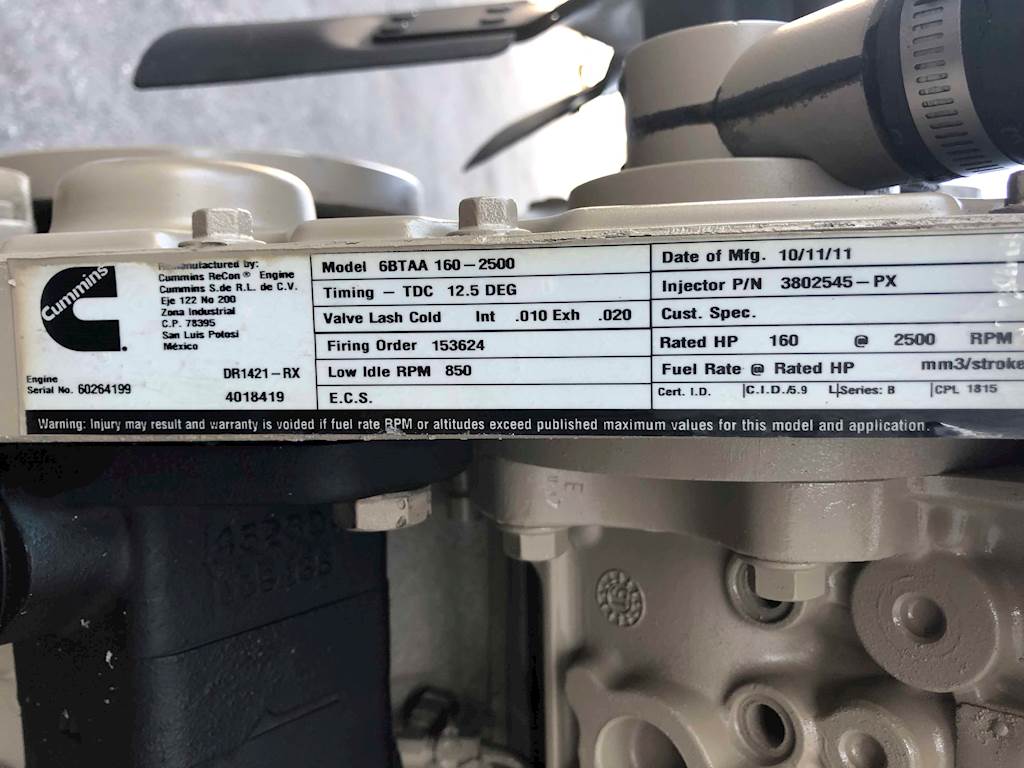 cummins engine serial number guide