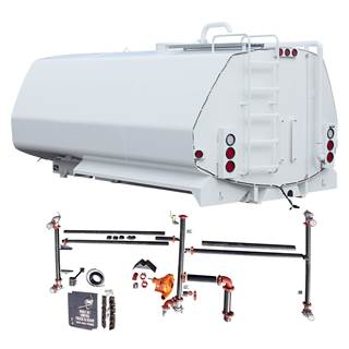 UnitedBuilt U-KIT 2000-6000 Gallon Truck Tank Kit - U-KIT Tank Body