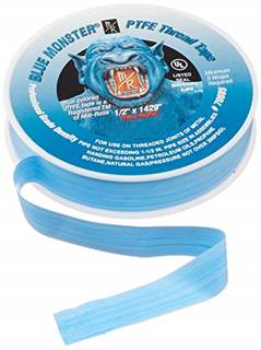 Blue Monster 70885 PFTE Pipe Thread Tape 1/2" x 1429" Roll