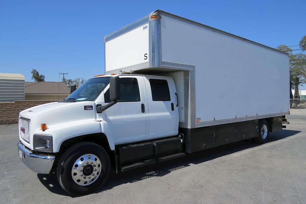 Crew Cab Trucks For Sale >> 2007 Gmc C7500 24 Ft Crew Cab Box Van Grip Truck For Sale 110 536 Crew Cab Trucks For Sale >> 2007 Gmc C7500 24 Ft Crew Cab Box Van Grip Truck For Sale 110 536