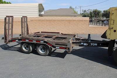1997 Walton Trailers 13 ft. Heavy Haul Forklift Equipment Trailer