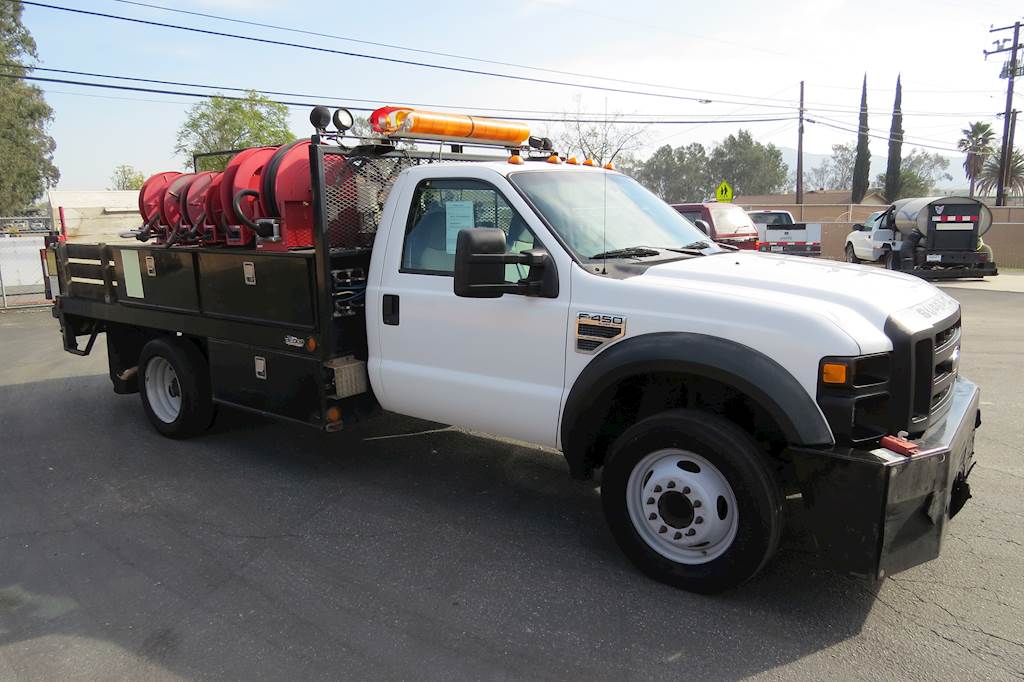 2008 Ford F450 V10 Tire Service Fuel / Lube Truck For Sale, 146,980