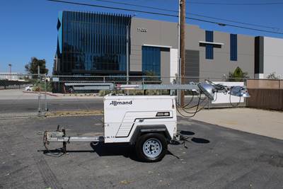 2008 Allmand SHO-HD NL 7.5 Diesel Towable Light Tower Trailer