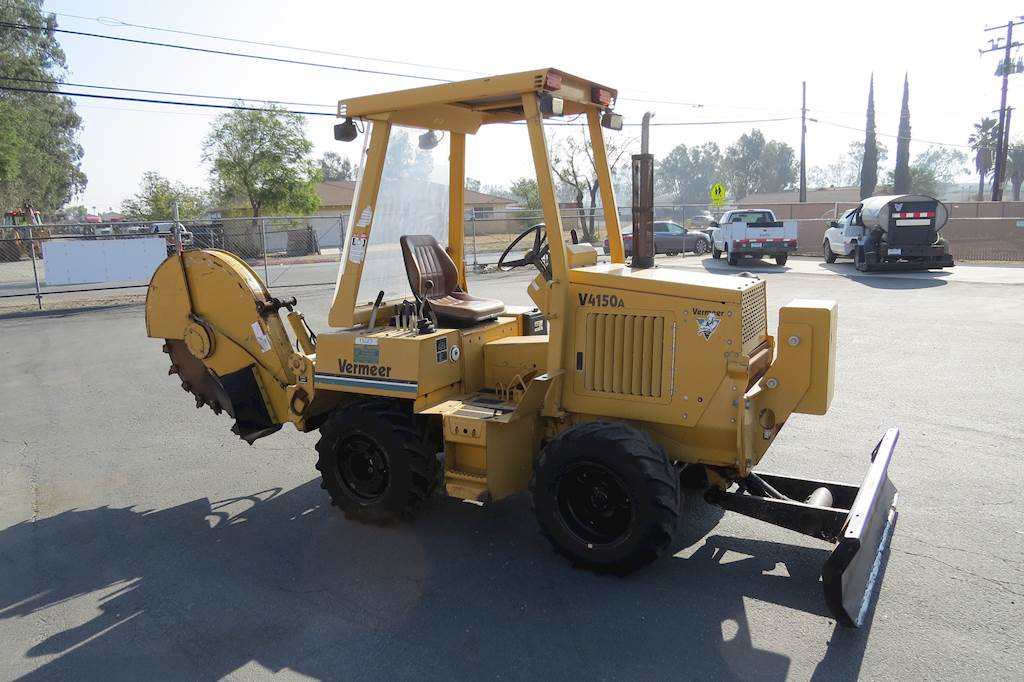 Vermeer Stump Grinder For Sale >> 2000 Vermeer V4150a Diesel 4x4 Stump Grinder W Back Blade For Sale Vermeer Stump Grinder For Sale >> 2000 Vermeer V4150a Diesel 4x4 Stump Grinder W Back Blade For Sale