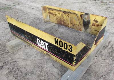 Caterpillar D8K Side Wrap Around Guards