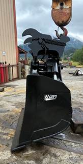 84'' WBM Cat 330D Tilt Clean Up Bucket