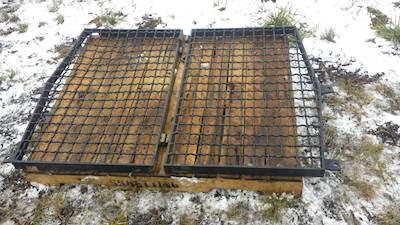 Caterpillar D6D Cab Side Screens