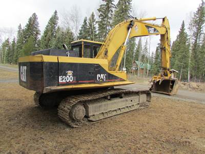 1989 Caterpillar E200B Excavator For Sale - 100 Mile House, BC - Wyatt ...