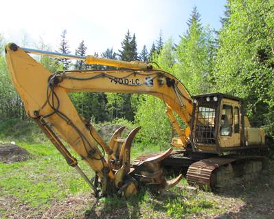 1987 John Deere 790D LC Parts Excavator