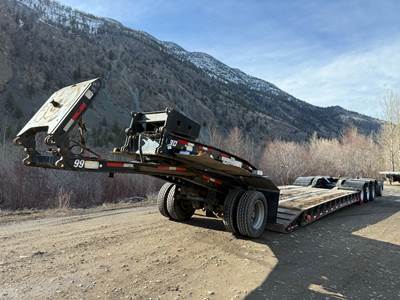 2021 Doepker 65 Ton Tridem Lowbed  Trailer