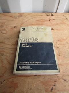 Caterpillar 235B Parts Book