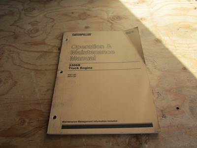 Caterpillar 3306B Truck Engine Operation And Maintenance  Manual
