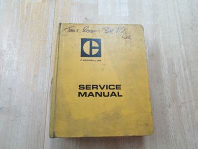 Caterpillar 621, J621 Service Manual