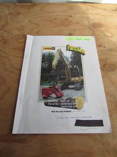 Finning Cat 320C DP Parts Book