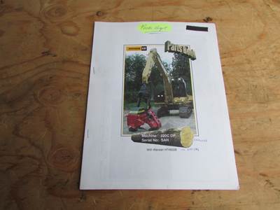 Finning Cat 320C DP Parts Book