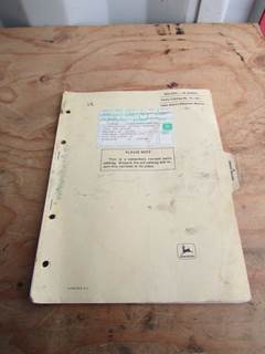 John Deere 24 Baler Parts Catalog