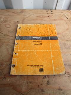 John Deere 70D Operators Manual