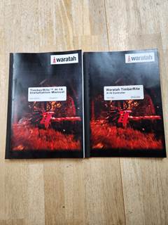 Waratah H16 Manuals