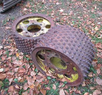 2 Timberjack 762B Feed Rolls