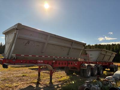 1995 Knight Super Bee Side Dump Trailers