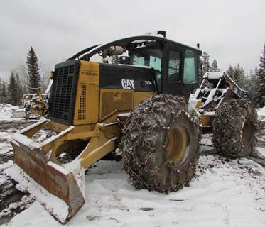 2008 Caterpillar 535C Grapple Skidder