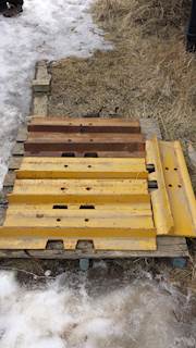 6 Oem Cat 31'' Track Pads To Fit Cat D6T and D6R