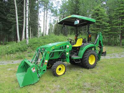 2021 John Deere 2038R Compact Utility Tractor
