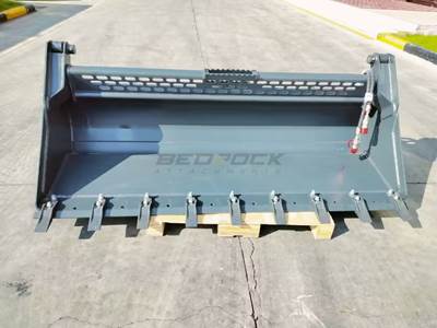 Bedrock Mini Hydraulic Excavator/Skid Steer Multipurpose/4in1 Bucket for Caterpillar 306 Excavator