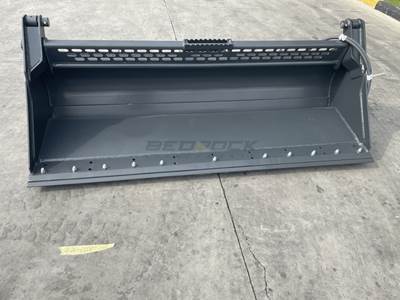 Bedrock Mini Hydraulic Excavator/Skid Steer Loader Multipurpose Bucket/4in1 Bucket, 84in, cutting edge