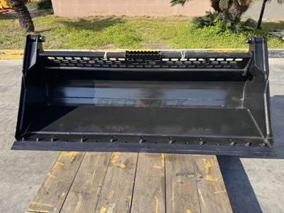 Bedrock Mini Hydraulic Excavator/Skid Steer Loader Multipurpose Bucket/4in1 Bucket, 84in, cutting edge