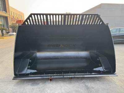 Bedrock Loader High Dump Multipurpose Bucket for Quick Coupler CAT 924 - 938, 3.5m3, 107in