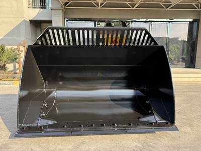 Bedrock Loader High Dump Multipurpose Bucket for Quick Coupler CAT 924 - 938, 3.0m3, 100in