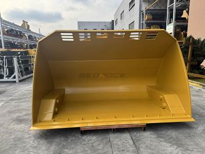 Bedrock Loader High Dump Multipurpose Bucket for Pin on CAT 950 950K 950M 962 962K 962M, 4.6m3, 118in