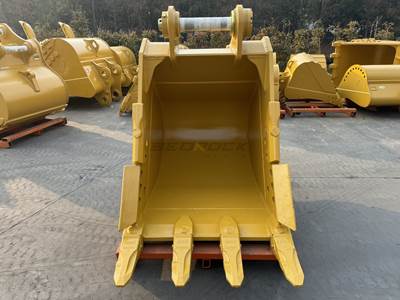 Bedrock 42in Heavy Duty Excavator Bucket for Caterpillar 330 Excavator D Linkage