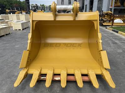 Bedrock 72" Heavy Duty Bucket for Caterpillar 336 DB Linkage Excavator