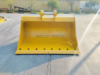 Bedrock 70" Cleaning Bucket for Caterpillar 320 Excavator