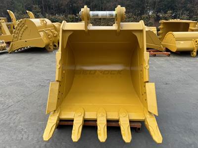 Bedrock 54in Heavy Duty Excavator Bucket for Caterpillar 330 Excavator D Linkage