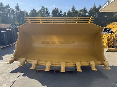 Bedrock Loader Bucket PIN ON CAT 966 966L 966M 966XE 972 972XE, 3.4m3, 129in