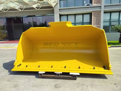 Bedrock Quick Coupler Bucket for Caterpillar 966M Loader