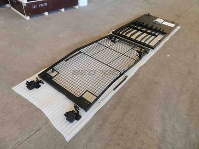 Bedrock Mesh Style Front Window Guard with Top Guard for Caterpillar 313-395 Excavator