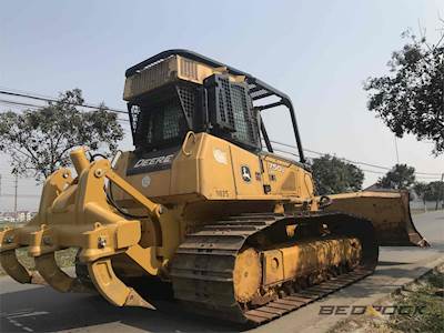 Bedrock Cab Brush Guard for Caterpillar 750J, 750J LGP Bulldozer