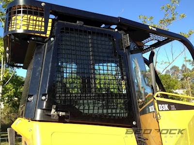 Bedrock Cab Brush Guard for Caterpillar D5K D4K D3K Bulldozer