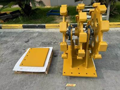 Bedrock Compaction Wheel for Caterpillar CB, DB linkage Excavator