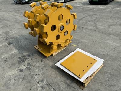 Bedrock Compaction Wheel for Caterpillar CB, DB Linkage Excavator
