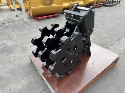 Bedrock Compaction Group for 415 - 450 Backhoe, 24in width, S Pin 50mm & L Pin 45mm