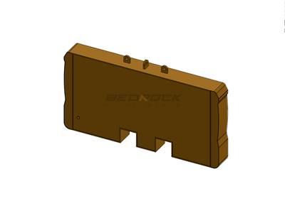 Bedrock Counterweight for Caterpillar 320 GC Excavator