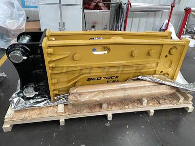 Bedrock CAT 320, 20ton Excavator Hammer H140